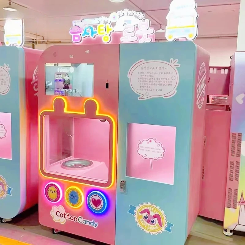 Candy Floss Machine Commercial - Cotton Candy Floss Vending for Beginning