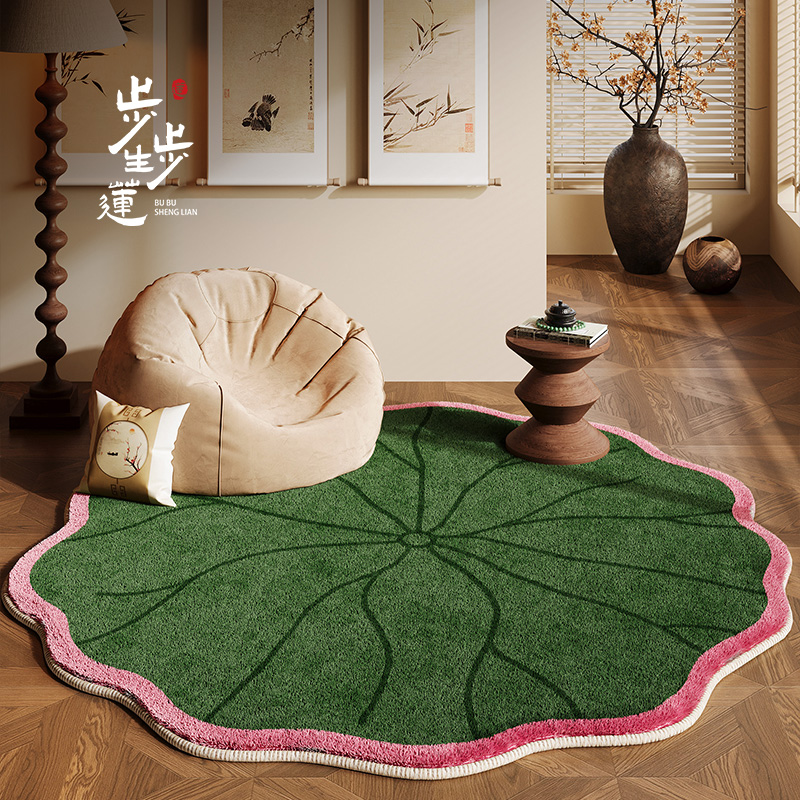 Commercial Dishwasher Table - VIKAMA Lotus Leaf Shaped Carpet Dirty