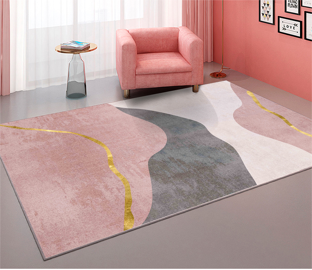 Commercial Dishwasher Table - VIKAMA Modern Simple Pink Living Room