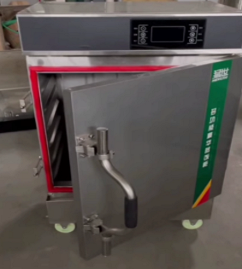 Commercial Steamer Cabinet - 220V Stainless Steel Electric Steamer for