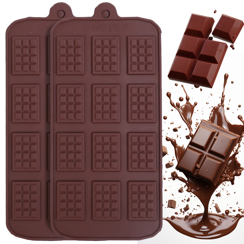 Commercial Kitchen Setup - Silicone Chocolate Mold 12 Even Fondant