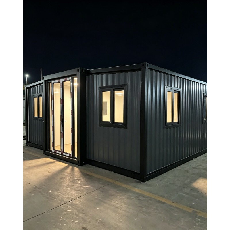 Commercial Kitchen Installation - Expandable Container House Prefab Modular Commercial