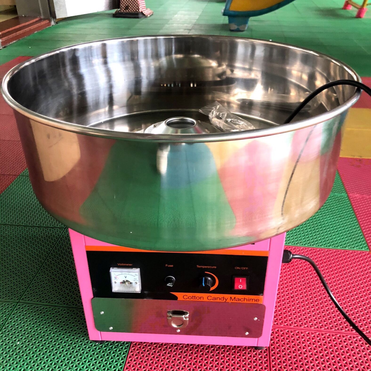 Candy Floss Machine Commercial - Commercial Cotton Candy Machine Stainless Steel