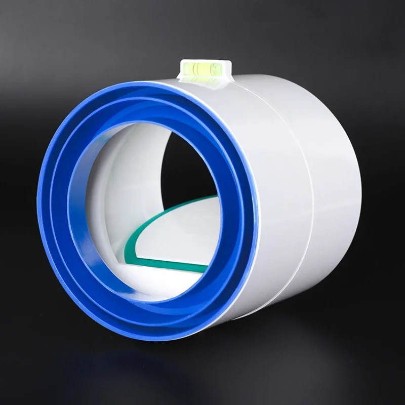 Commercial Kitchen Exhaust Fan - 75/110PVC Exhaust Fan Check Valve Round