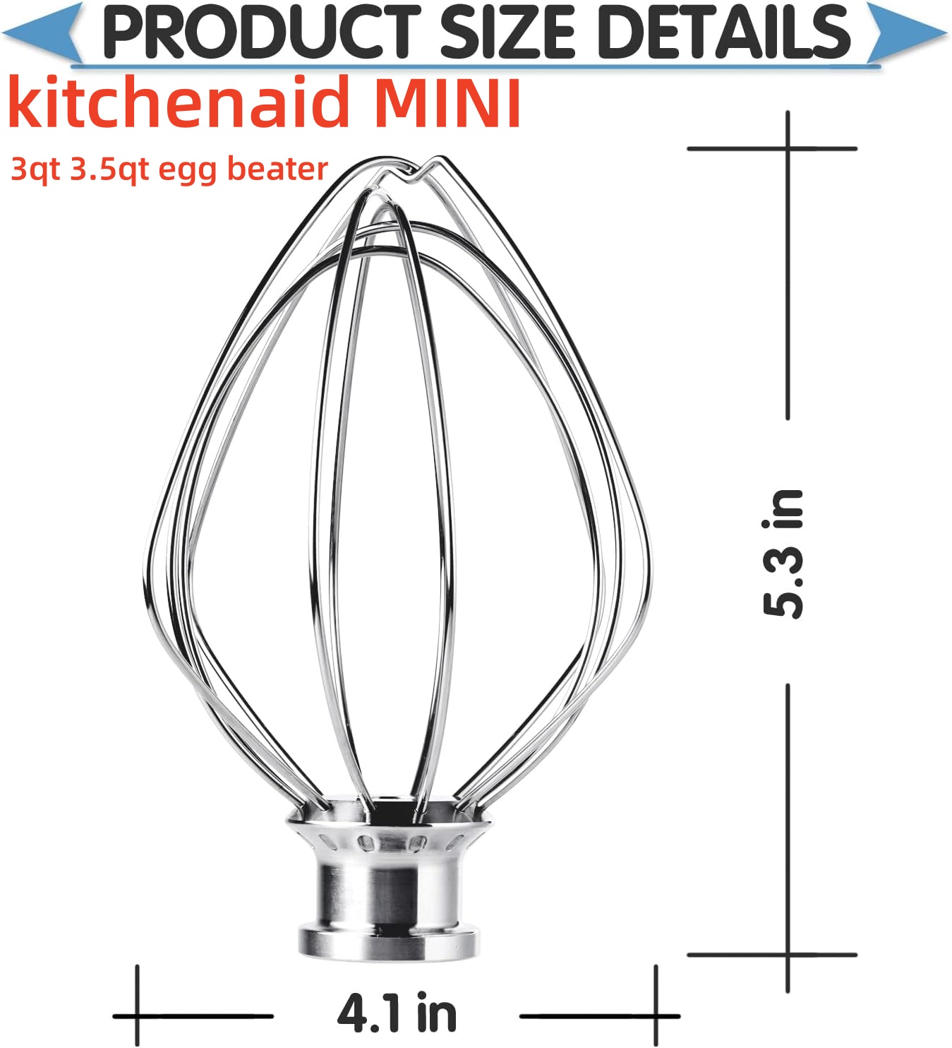 6-Wire Whip Attachment MINI eg - Commercial Kitchen Juicer recension och pris