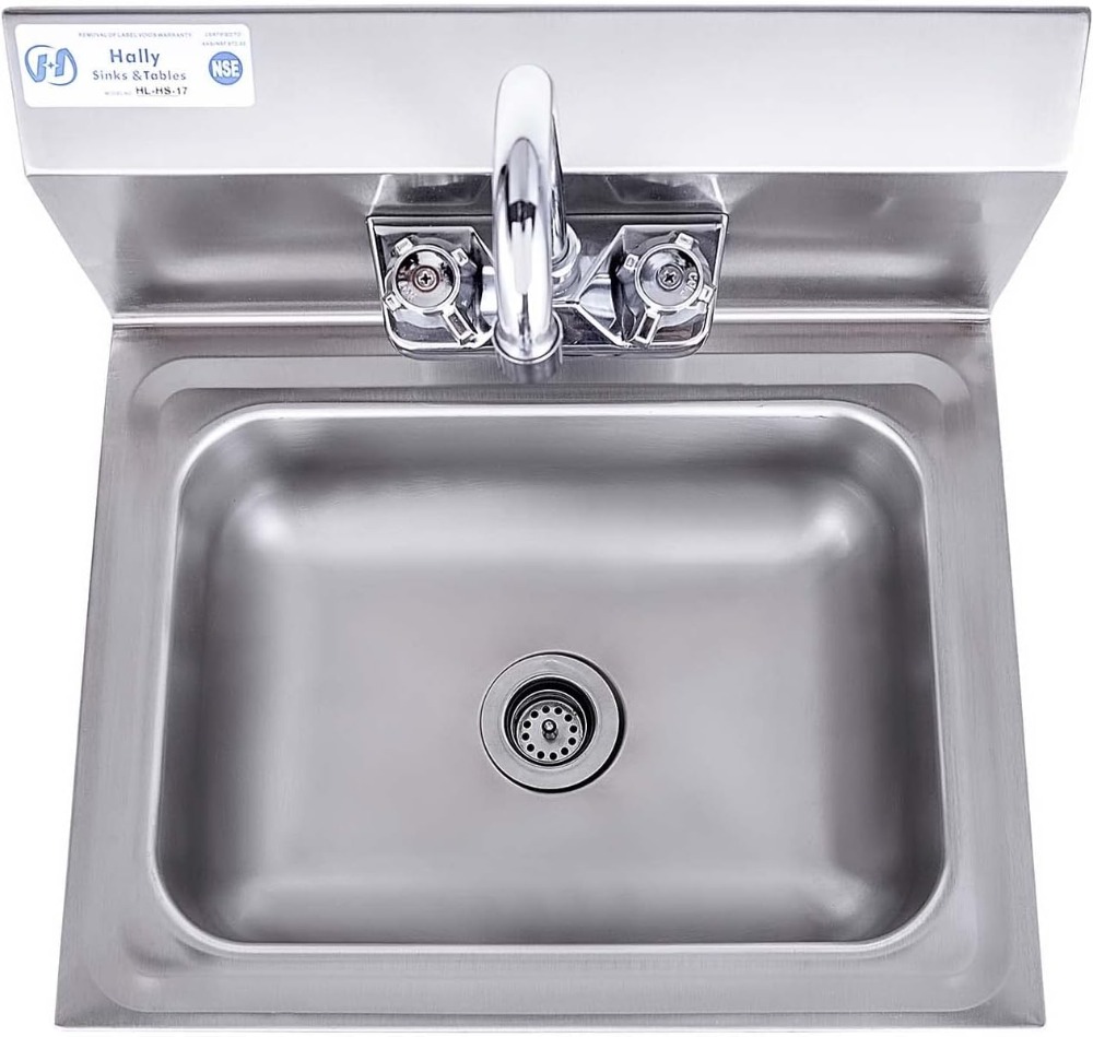 Commercial Wall Mount Hand Bas - Commercial Kitchen Faucets recension och pris