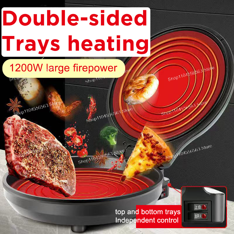 110V/220V Electric Pancake Mak - Crepe Maker Griddle recension och pris