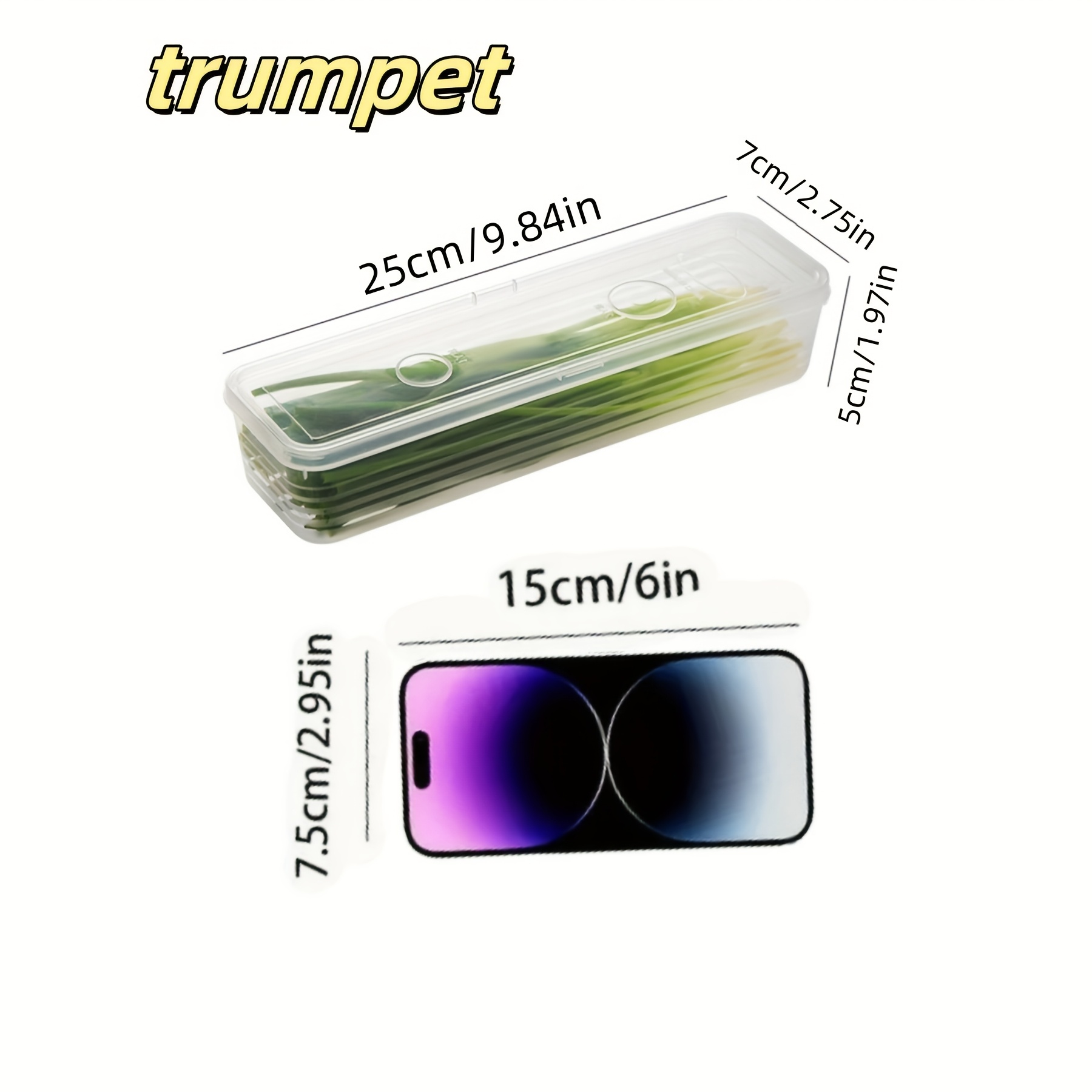 2/4/6pcs Food Vegetable Storag - Commercial Kitchen Refrigerator recension och pris