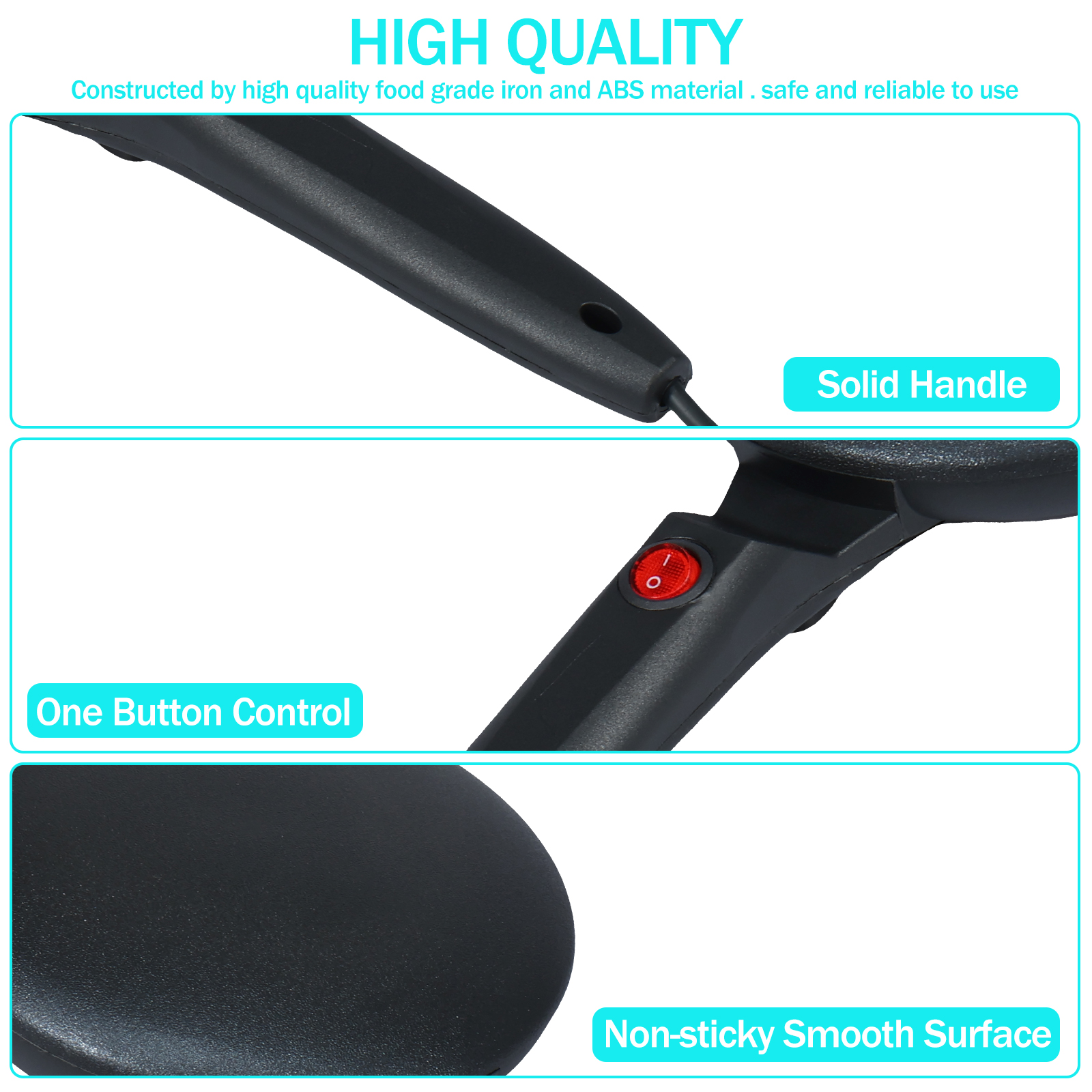 Electric Handheld Pancake Make - Crepe Maker Griddle recension och pris