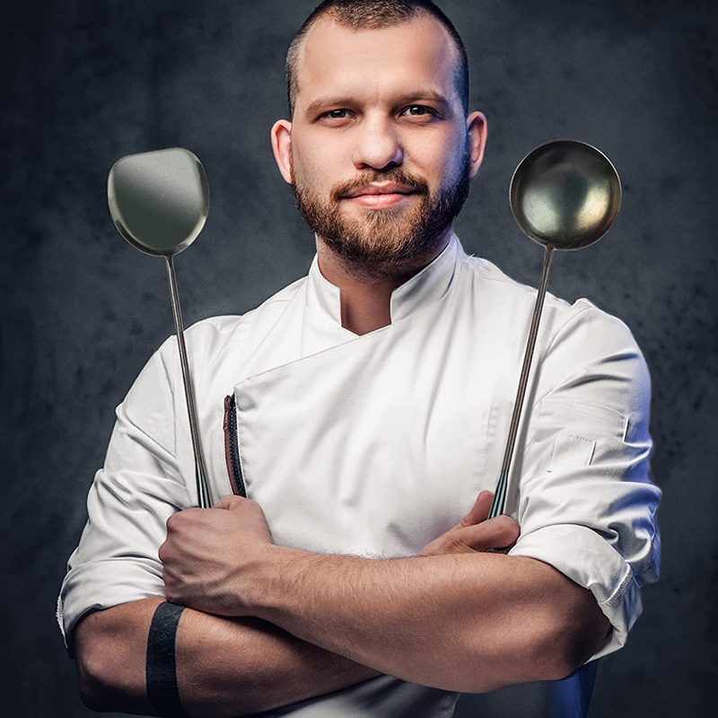 Traditional Iron Wok Spatula S - Commercial Kitchen Setup recension och pris
