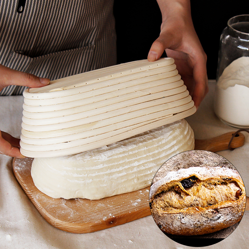 Rattan Bread Proofing Basket N - Crepe Maker Griddle recension och pris