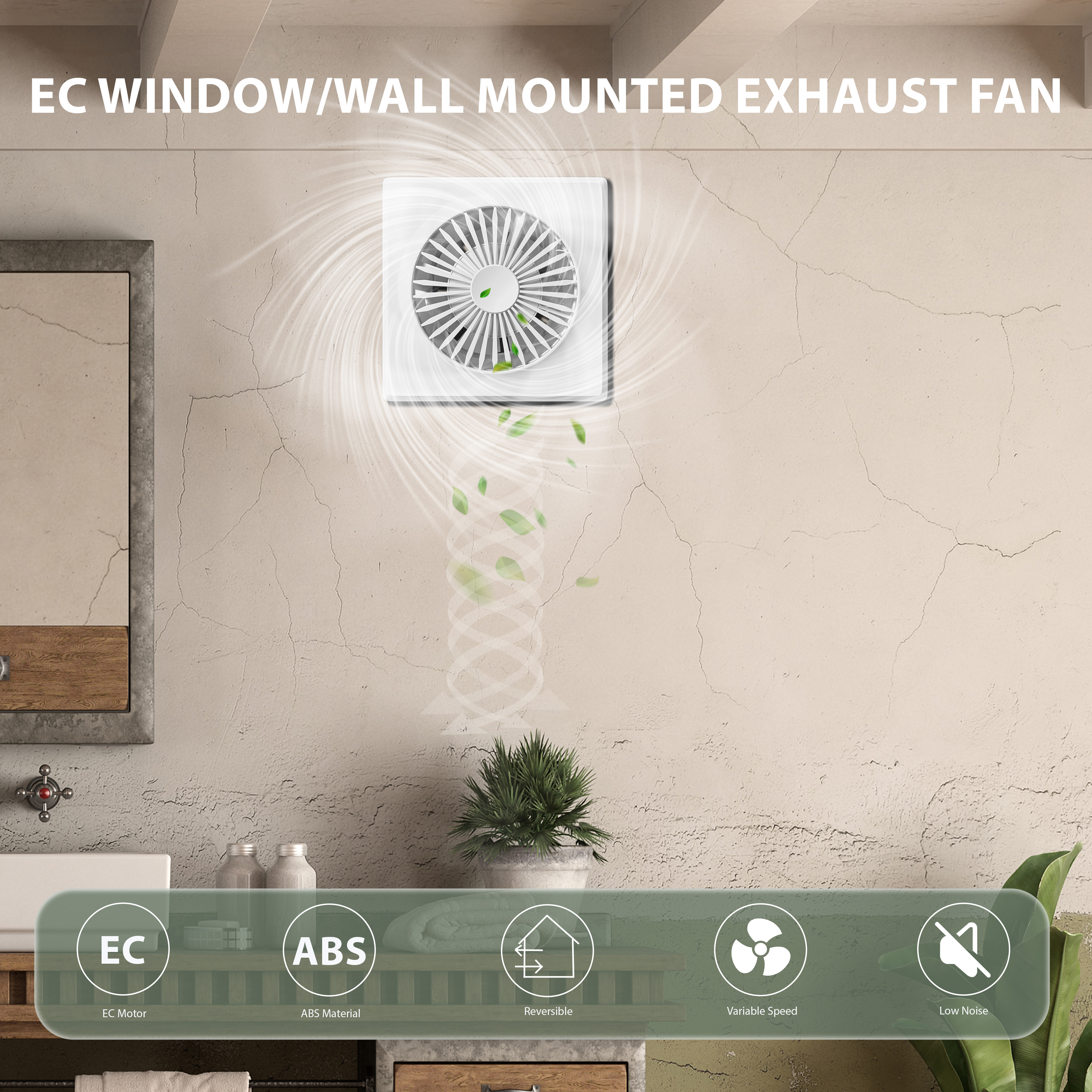 KCvents Reversible Ventilator  - Commercial Kitchen Exhaust Fan recension och pris