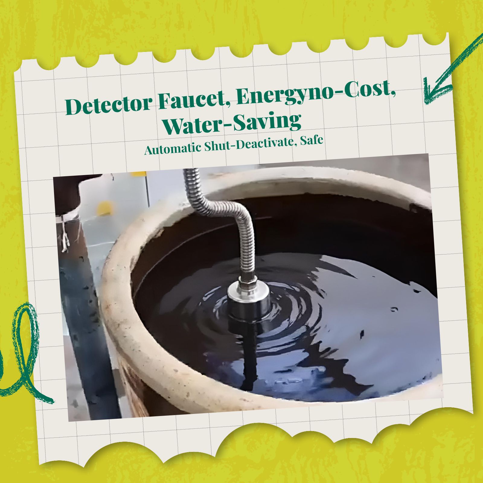 Water-Saving Kitchen Faucet, A - Commercial Kitchen Installation recension och pris