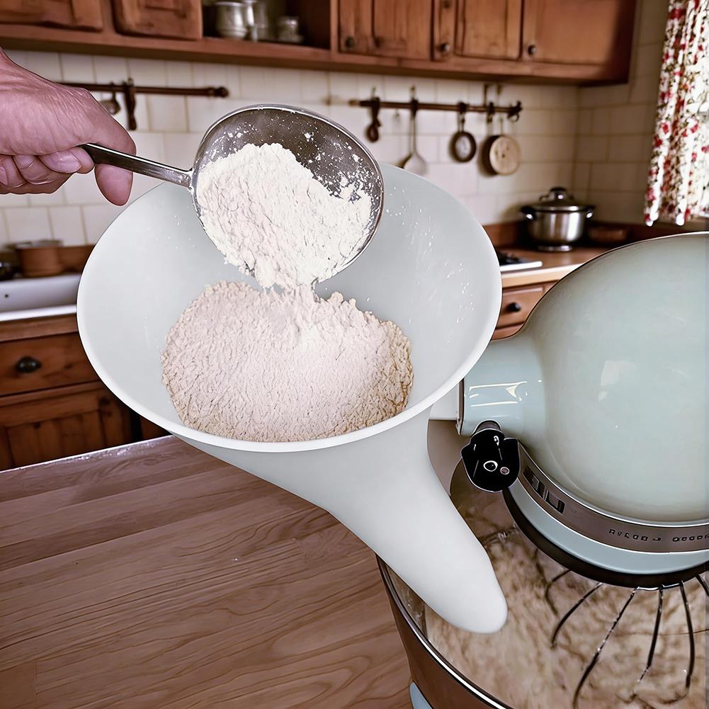 Spill Proof Flour Funnel for 5 - Commercial Kitchen Juicer recension och pris