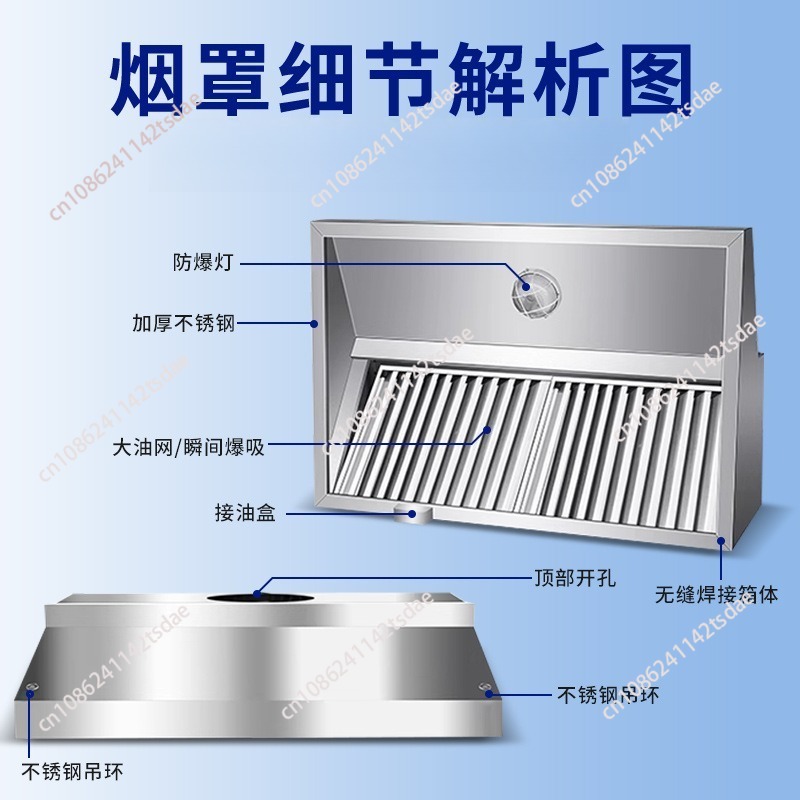 Commercial Stainless Steel Ran - Commercial Kitchen Hood Exhaust Fans recension och pris