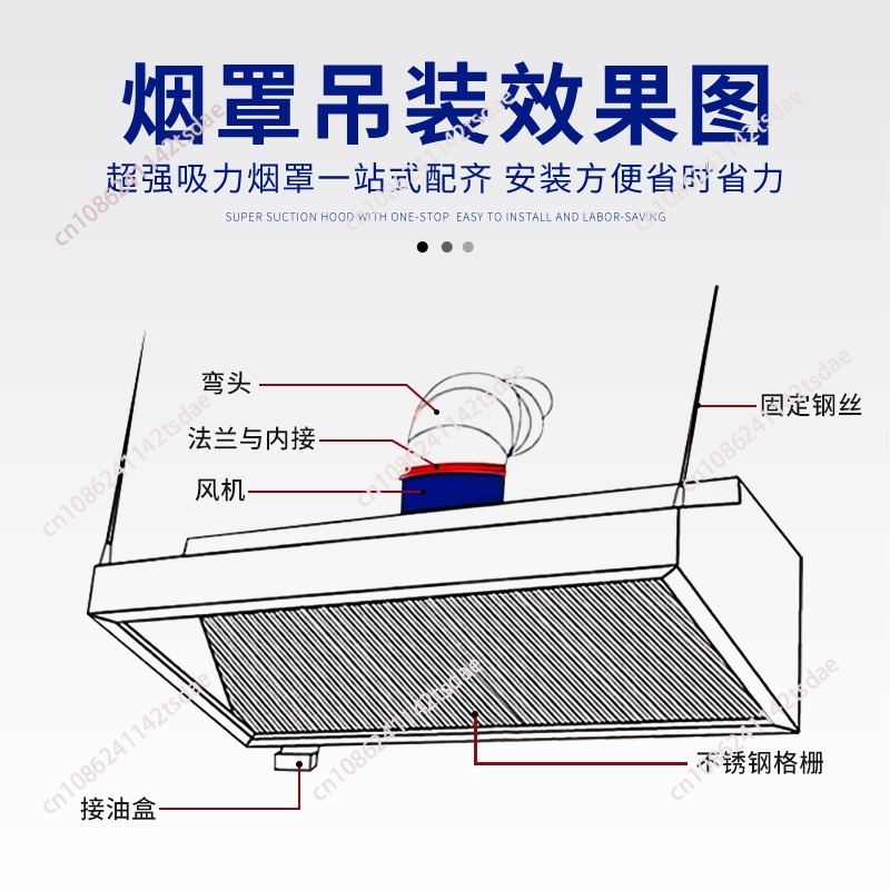 Commercial Stainless Steel Ran - Commercial Kitchen Hood Exhaust Fans recension och pris