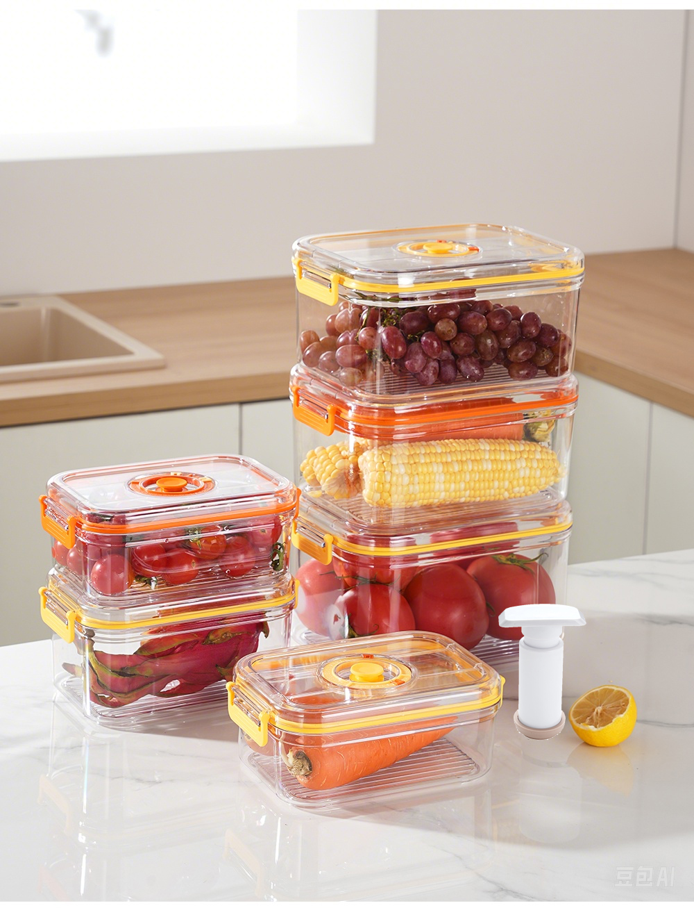 Vacuum Fresh-keeping Box Refri - Commercial Kitchen Refrigerator recension och pris