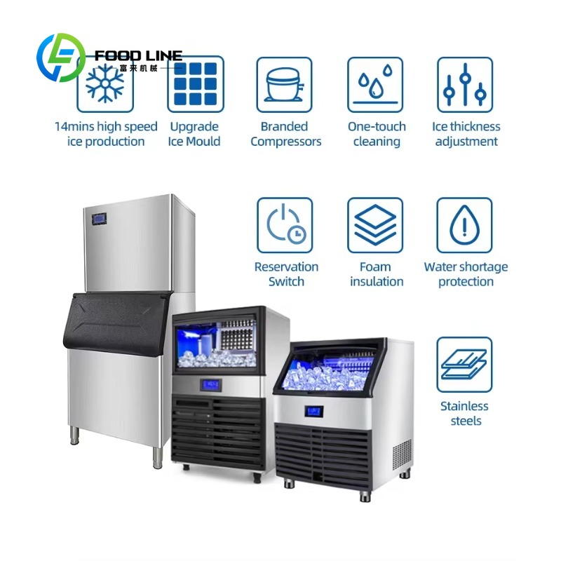 Commercial Ice Cube Maker Mach - Commercial Kitchen Refrigerator recension och pris