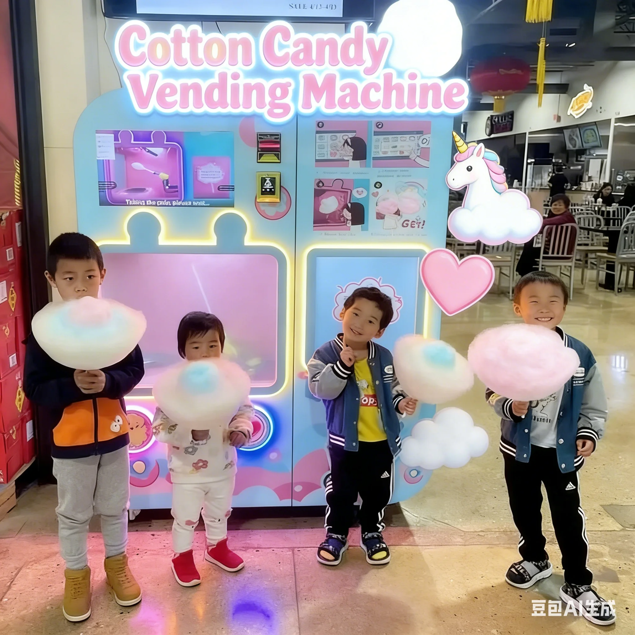 Customized Commercial Candy Fl - Candy Floss Machine Commercial recension och pris