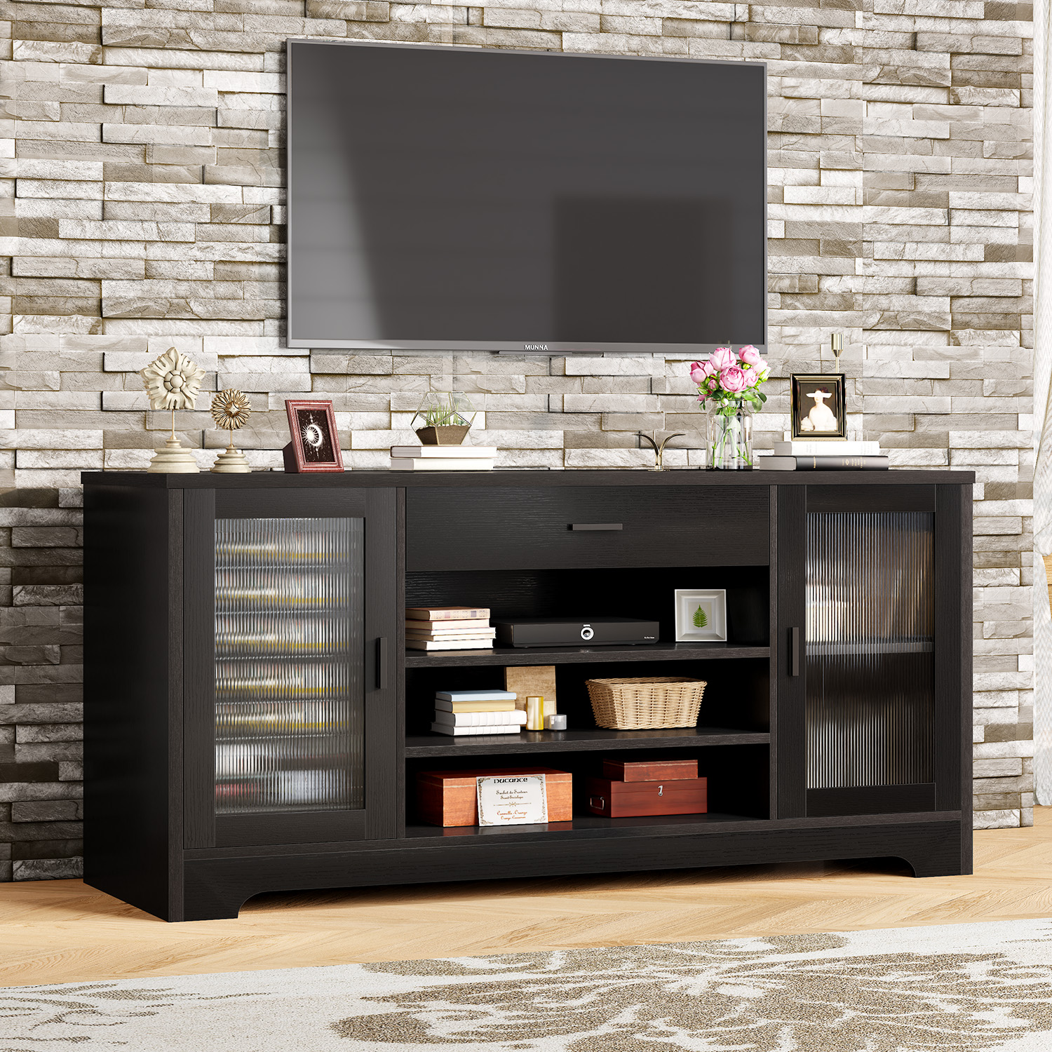 Wooden wine family bar cabinet - Commercial Kitchen Refrigerator recension och pris