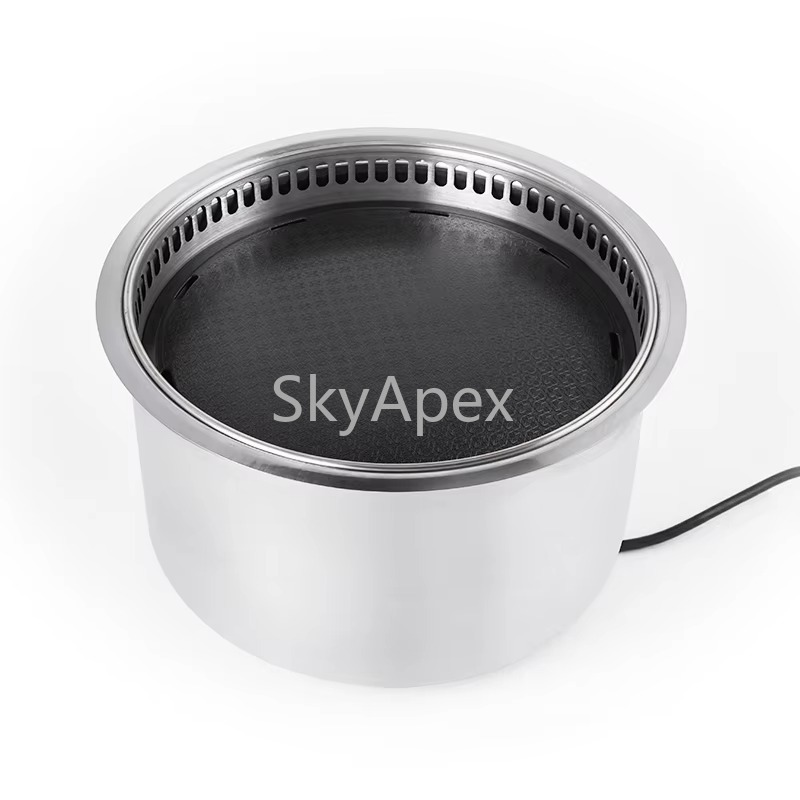 New Commercial 1500W Round Ele - Commercial Kitchen Installation recension och pris