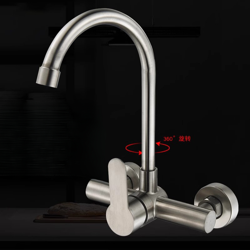 Wall Mount Kitchen Sink Faucet - Commercial Kitchen Faucets recension och pris