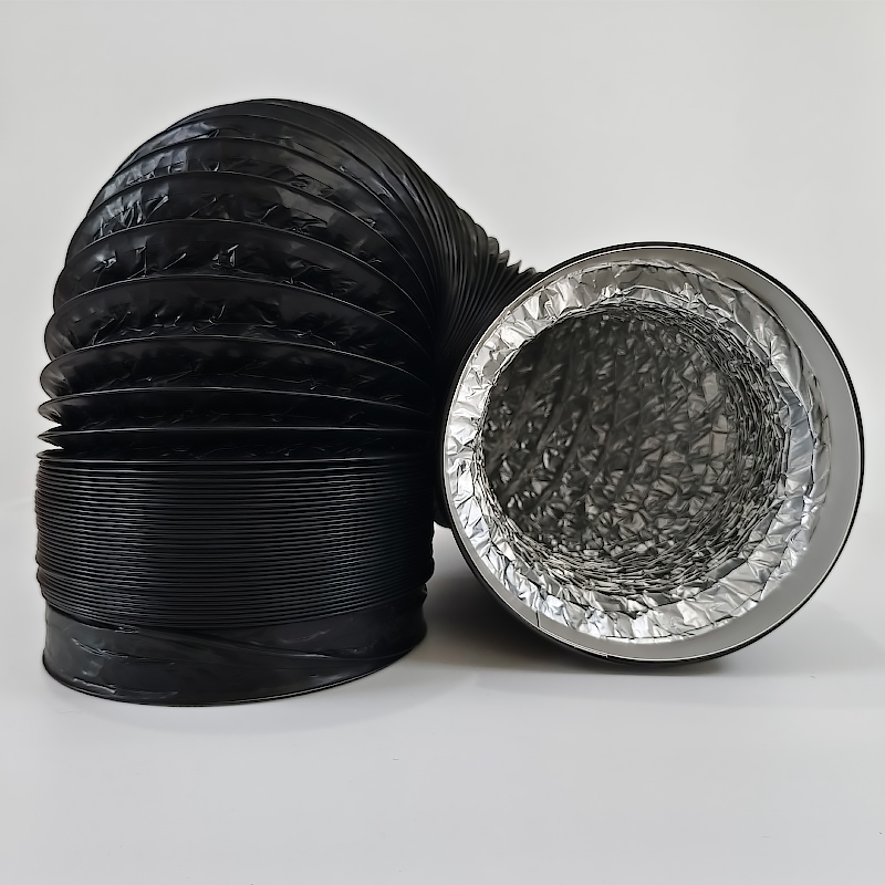 Black Exhaust Flexible Duct wi - Commercial Kitchen Exhaust Fan recension och pris