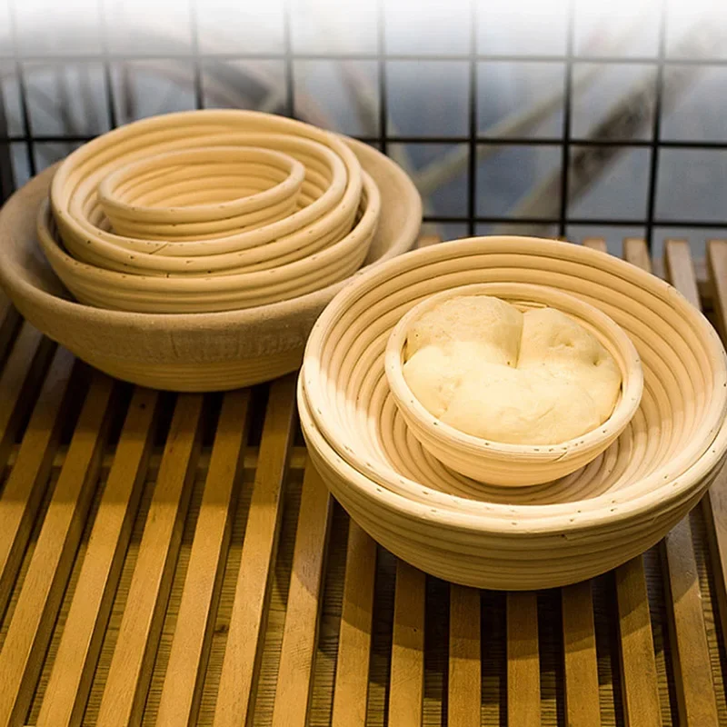 Natural Rattan Bread Proofing  - Crepe Maker Griddle recension och pris