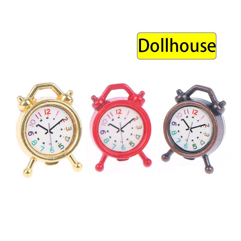 1PC 1:12 Scale Alarm Clock Dol - Commercial Kitchen Setup recension och pris
