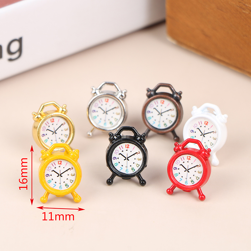 1PC 1:12 Scale Alarm Clock Dol - Commercial Kitchen Setup recension och pris