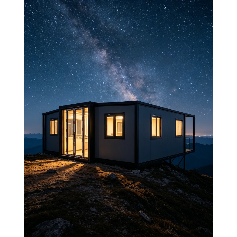 Expandable Container House Pre - Commercial Kitchen Installation recension och pris