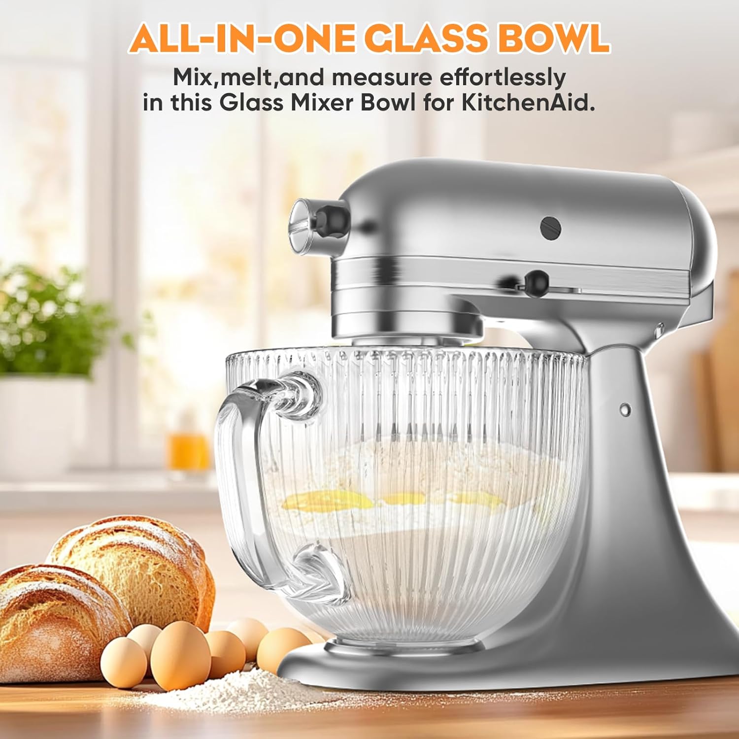 GVODE Glass Bowl for Kitchenai - Commercial Kitchen Juicer recension och pris