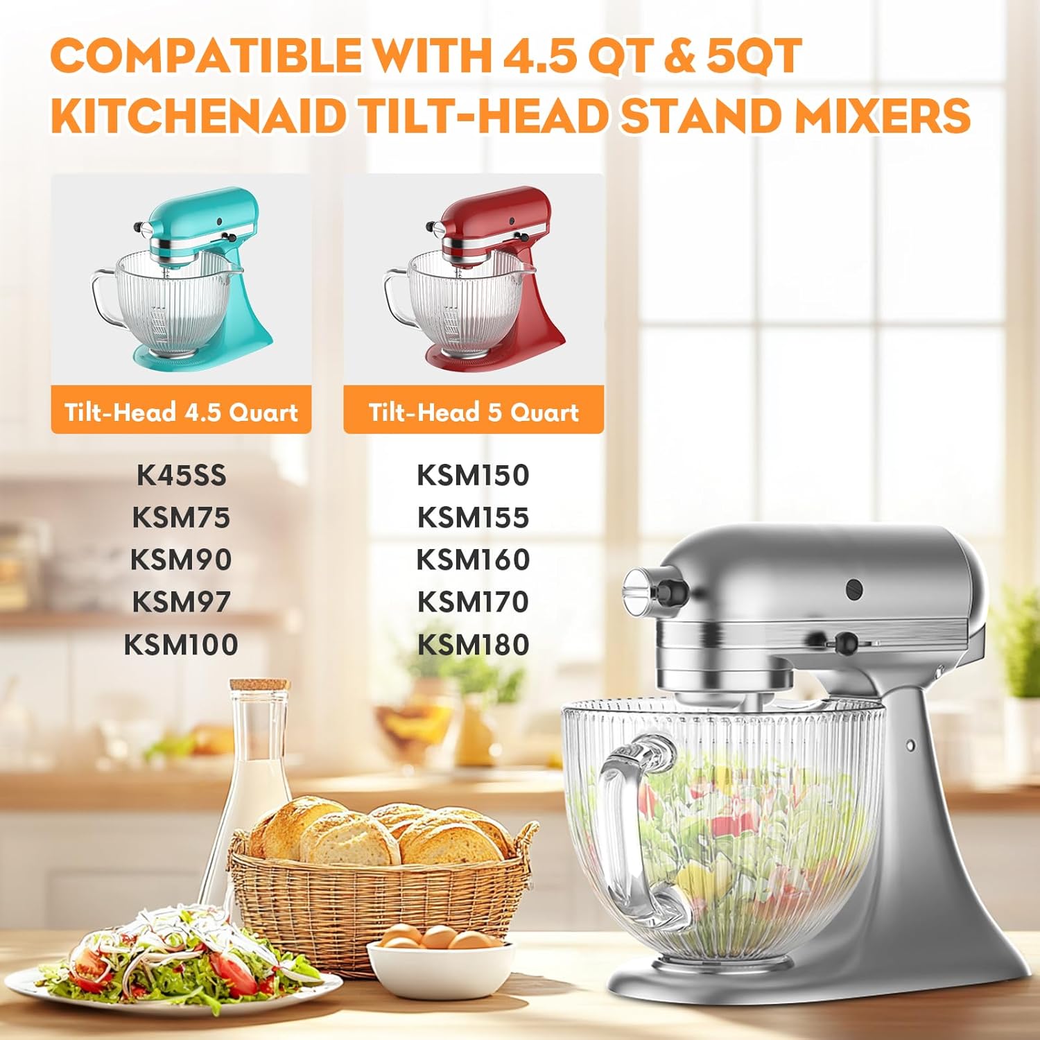 GVODE Glass Bowl for Kitchenai - Commercial Kitchen Juicer recension och pris