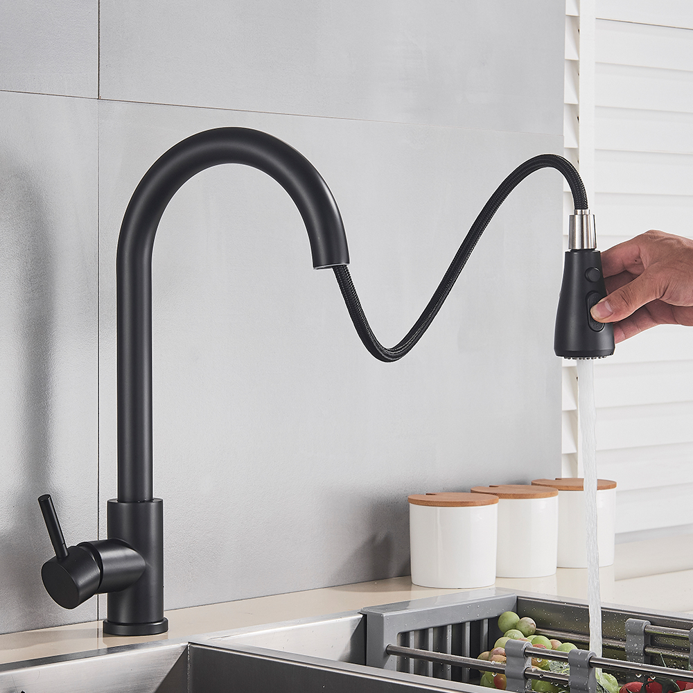 Rozin Black Kitchen Faucet Sin - Commercial Kitchen Faucets recension och pris