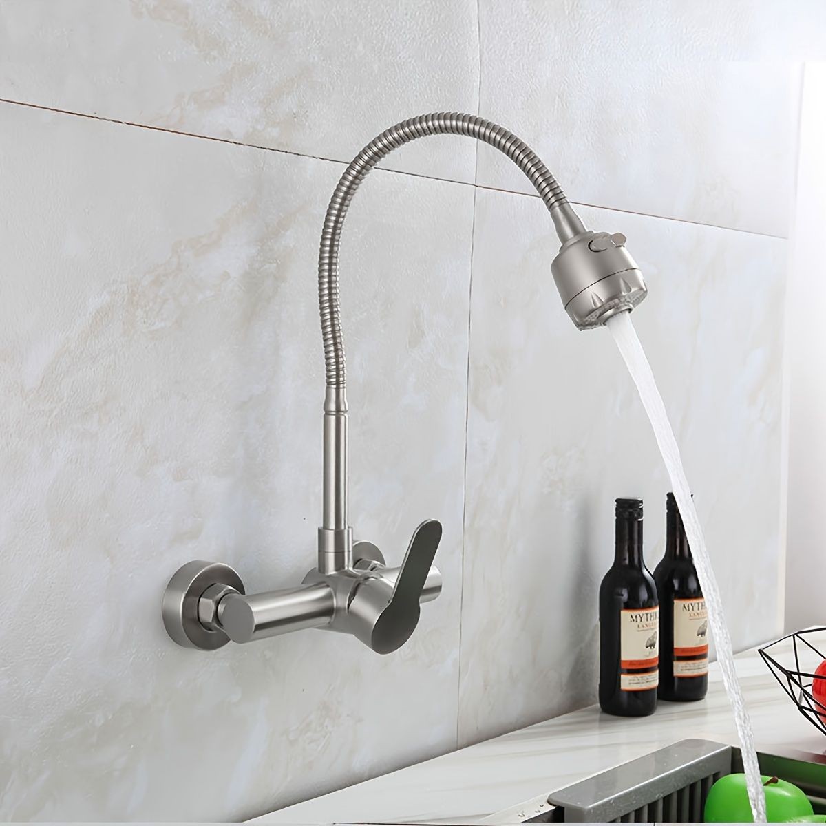Wall-mounted kitchen faucet, s - Commercial Kitchen Faucets recension och pris