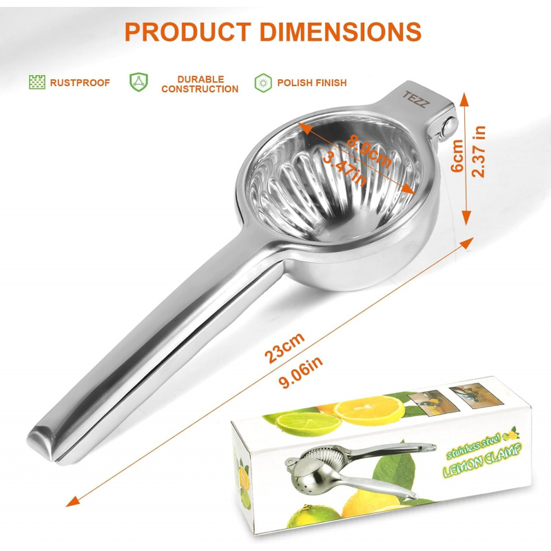 TAZZ Upgraded Commercial Lemon - Commercial Kitchen Juicer recension och pris