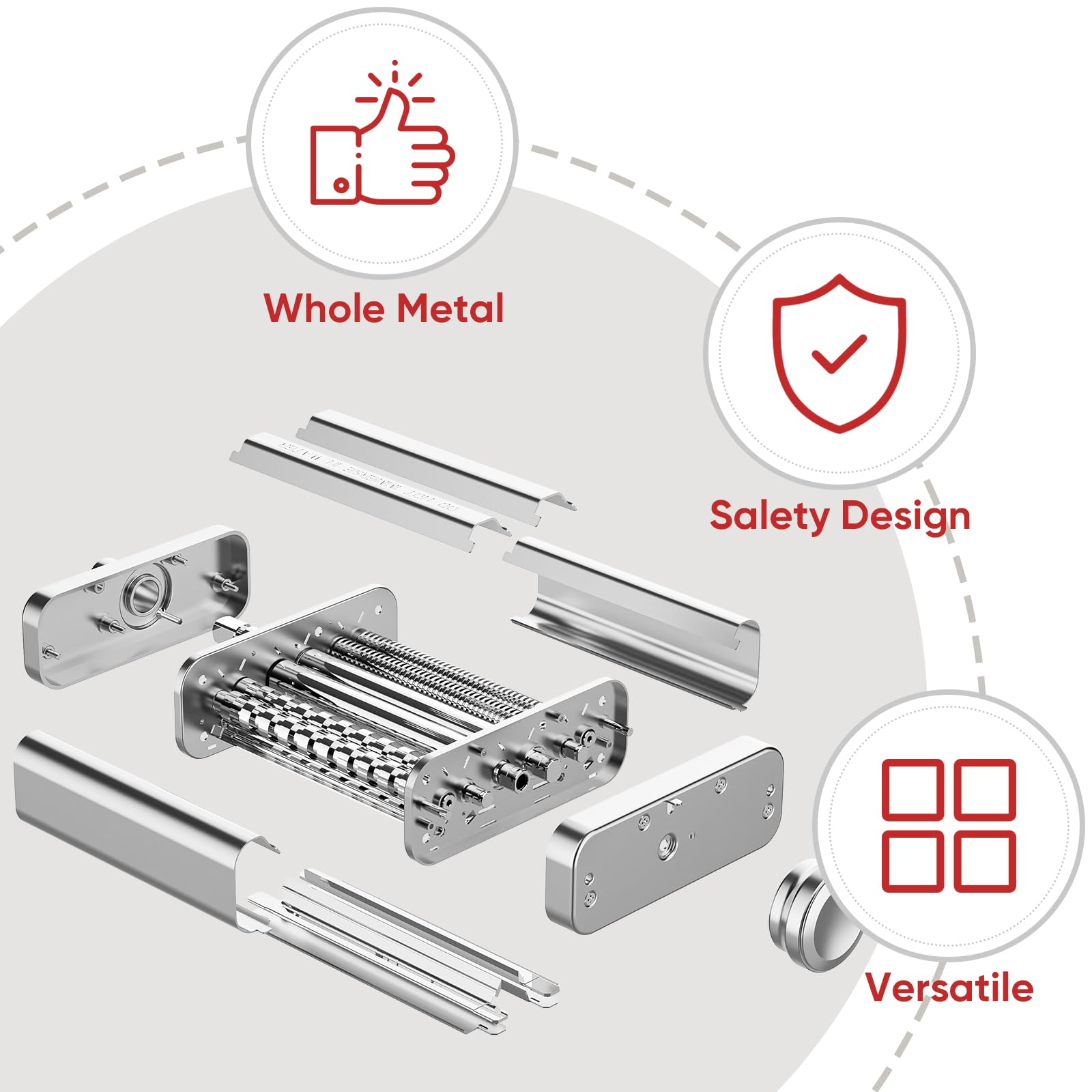Gvode 3 in 1 Pasta Attachment  - Commercial Kitchen Juicer recension och pris