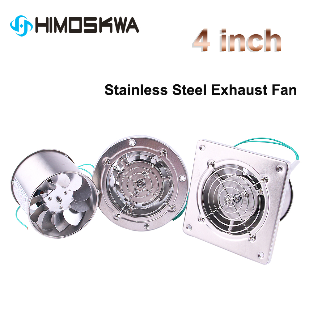 4 Inch Pipe Stainless Steel Ex - Commercial Kitchen Exhaust Fan recension och pris