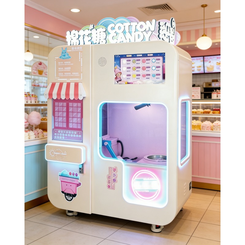 Automatic Cotton Candy Machine - Candy Floss Machine Commercial recension och pris