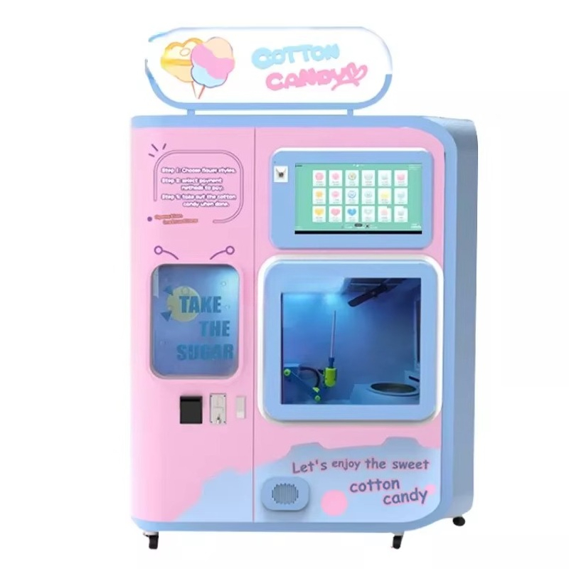 Automatic Cotton Candy Machine - Candy Floss Machine Commercial recension och pris