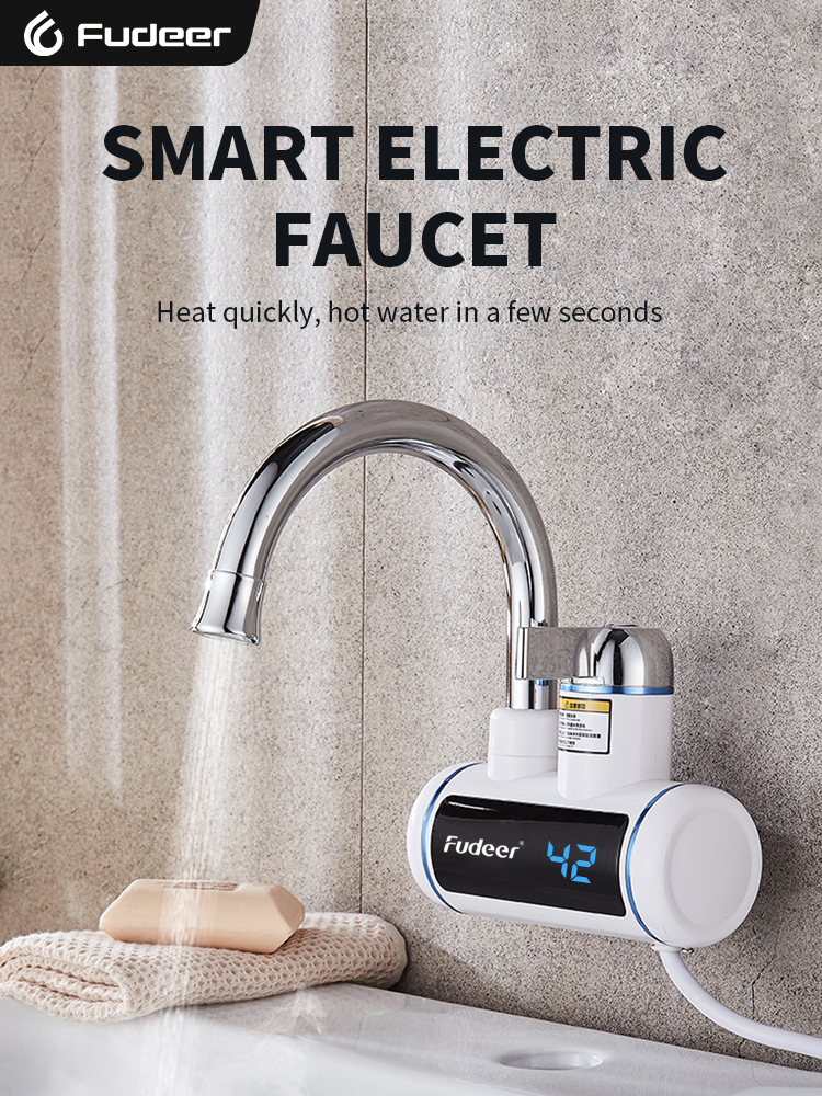 Fudeer Electric Water Heater 2 - Commercial Kitchen Faucets recension och pris