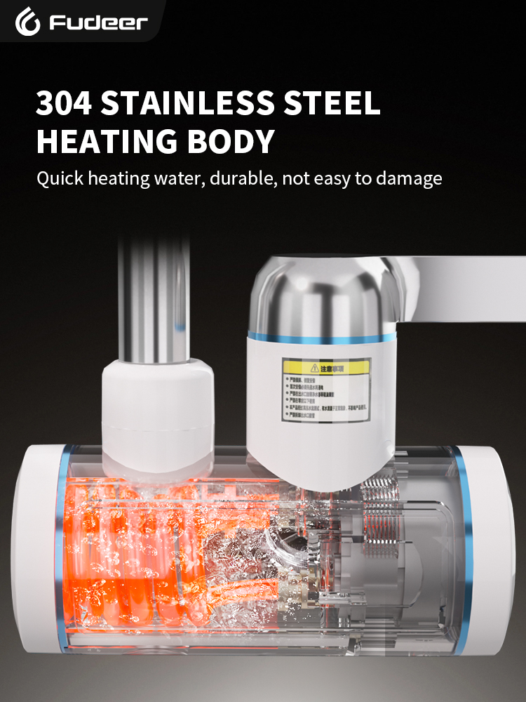 Fudeer Electric Water Heater 2 - Commercial Kitchen Faucets recension och pris