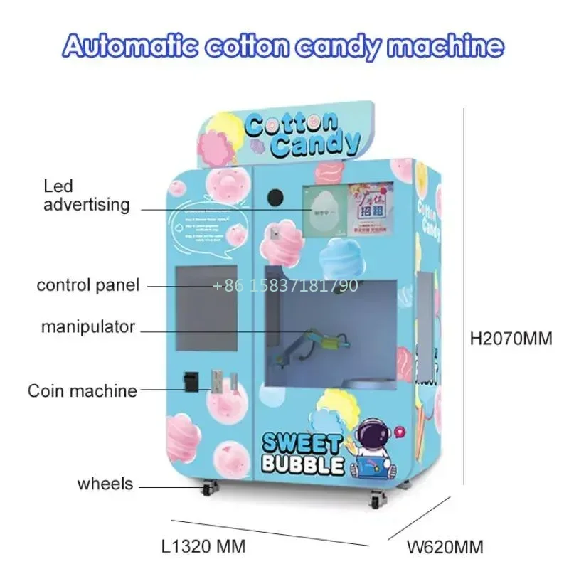 Cotton Candy Making Machine Se - Candy Floss Machine Commercial recension och pris