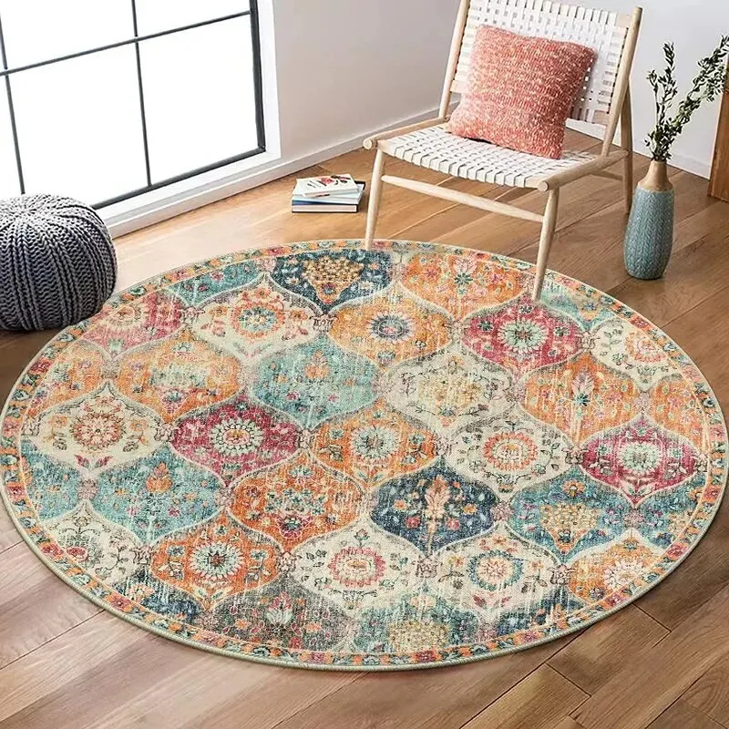 VIKAMA Printed Boho Style Roun - Commercial Dishwasher Table recension och pris